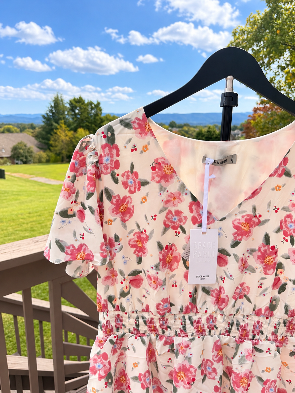 Pretty in Petals Floral Midi Dress – Grace Karin | Size 2X