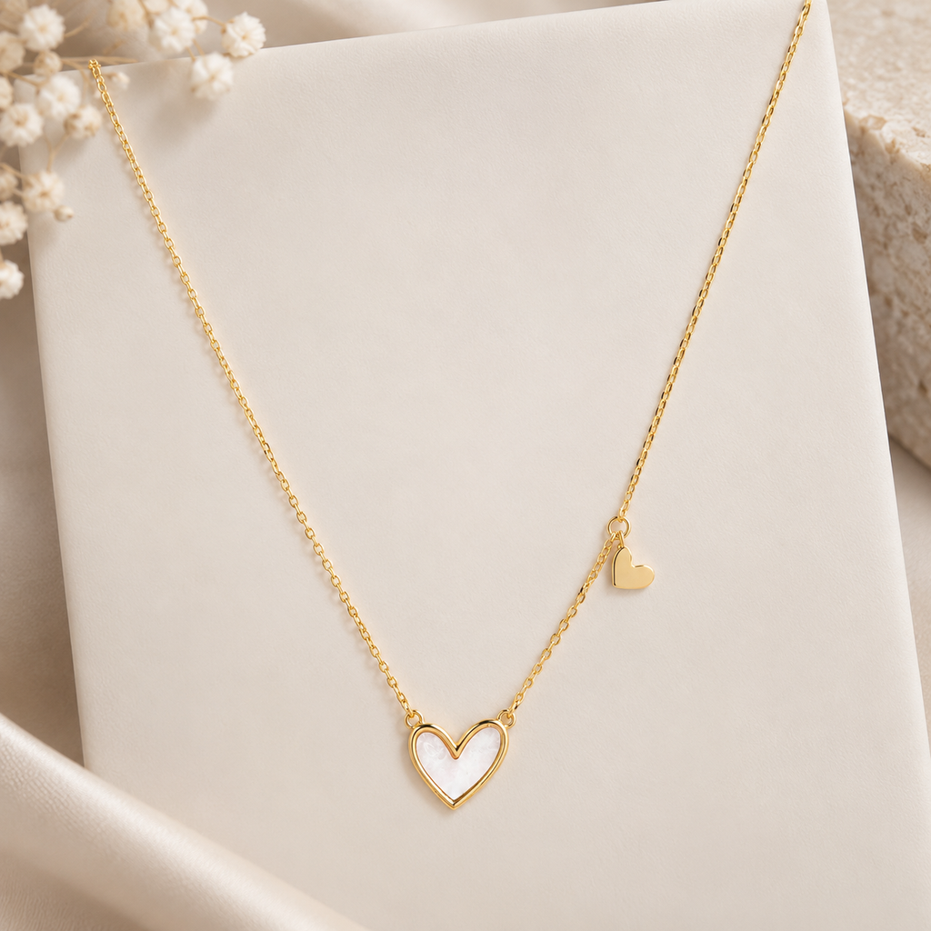 The Sweetheart Necklace 🤍✨