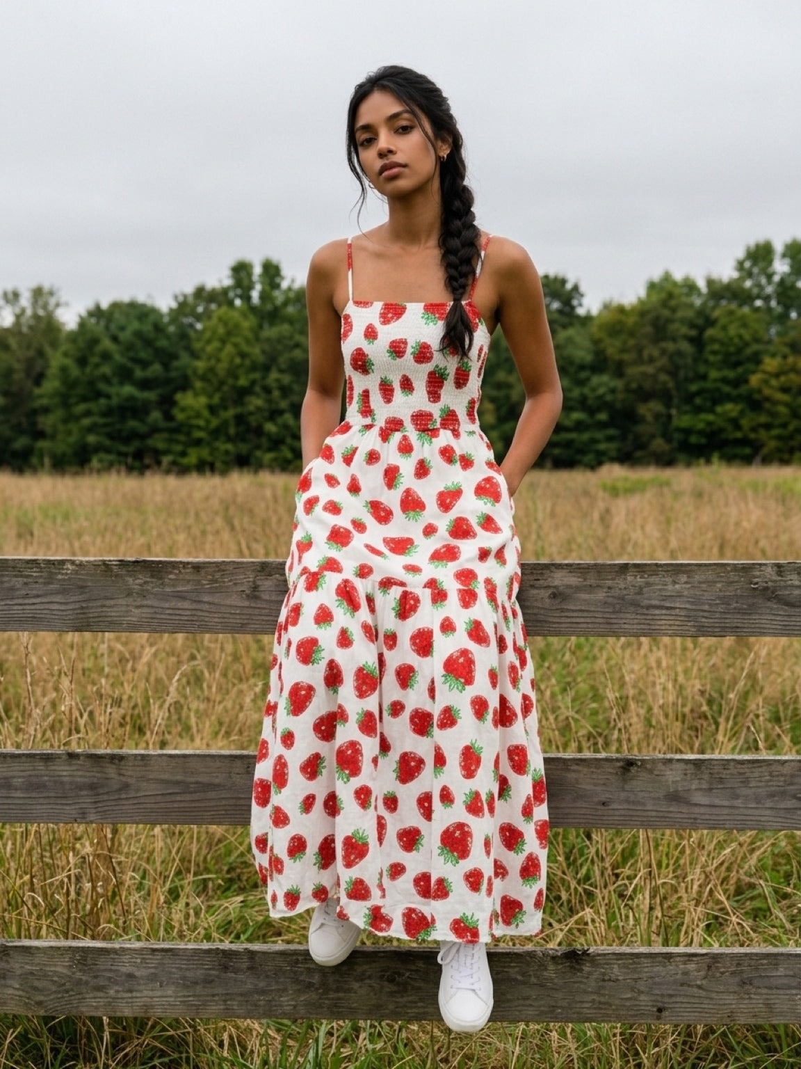 🍓 Strawberry Fields Forever Dress