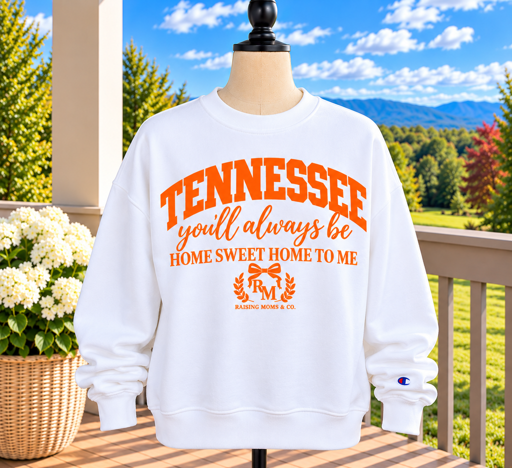 PRE-ORDER | Tennessee Home Sweet Home Champion Pullover 🧡