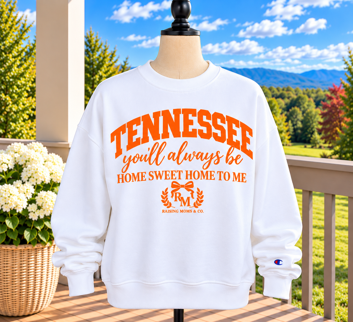 PRE-ORDER | Tennessee Home Sweet Home Champion Pullover 🧡