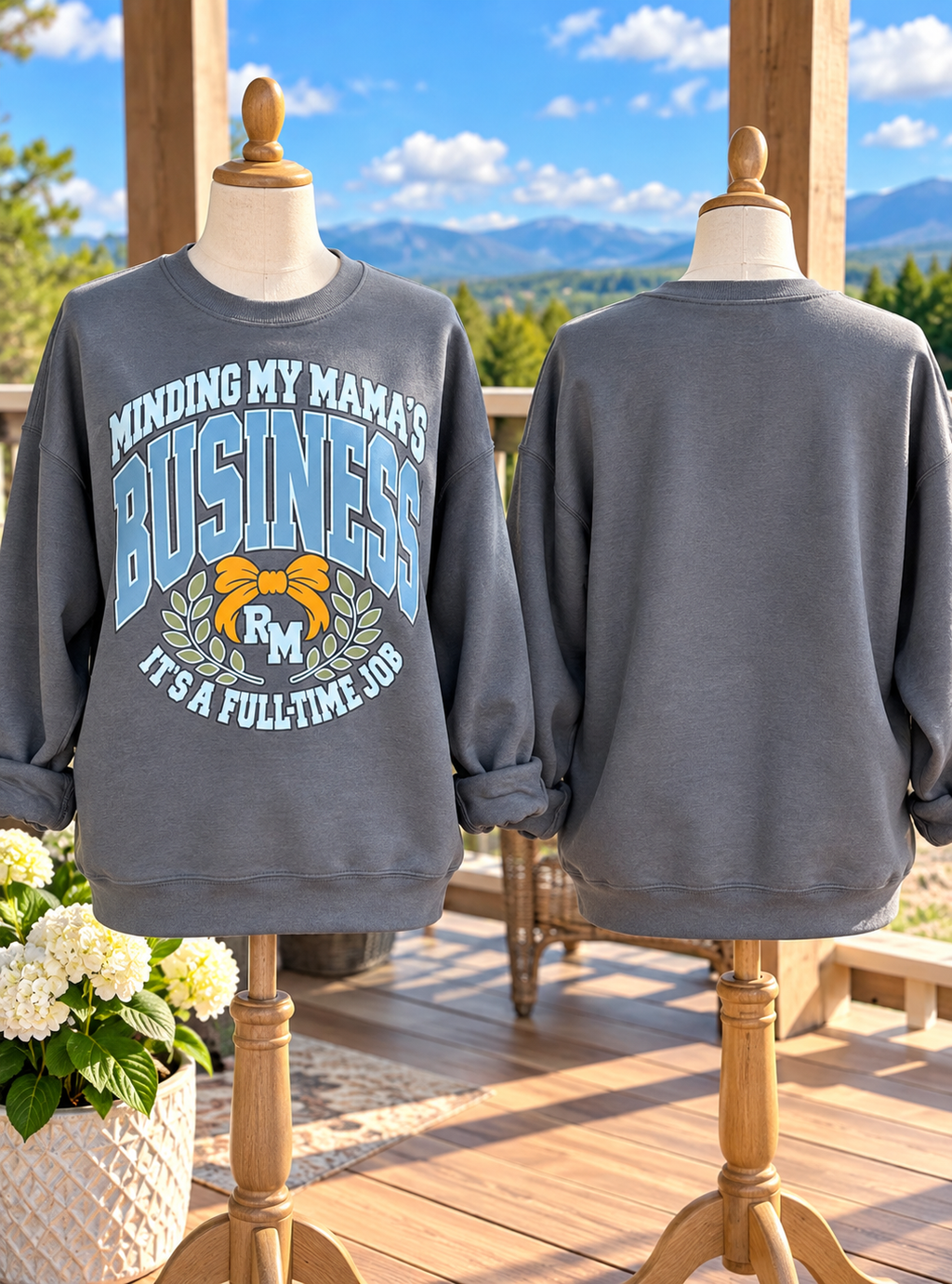 PREORDER | Minding My Mama’s Business Crewneck