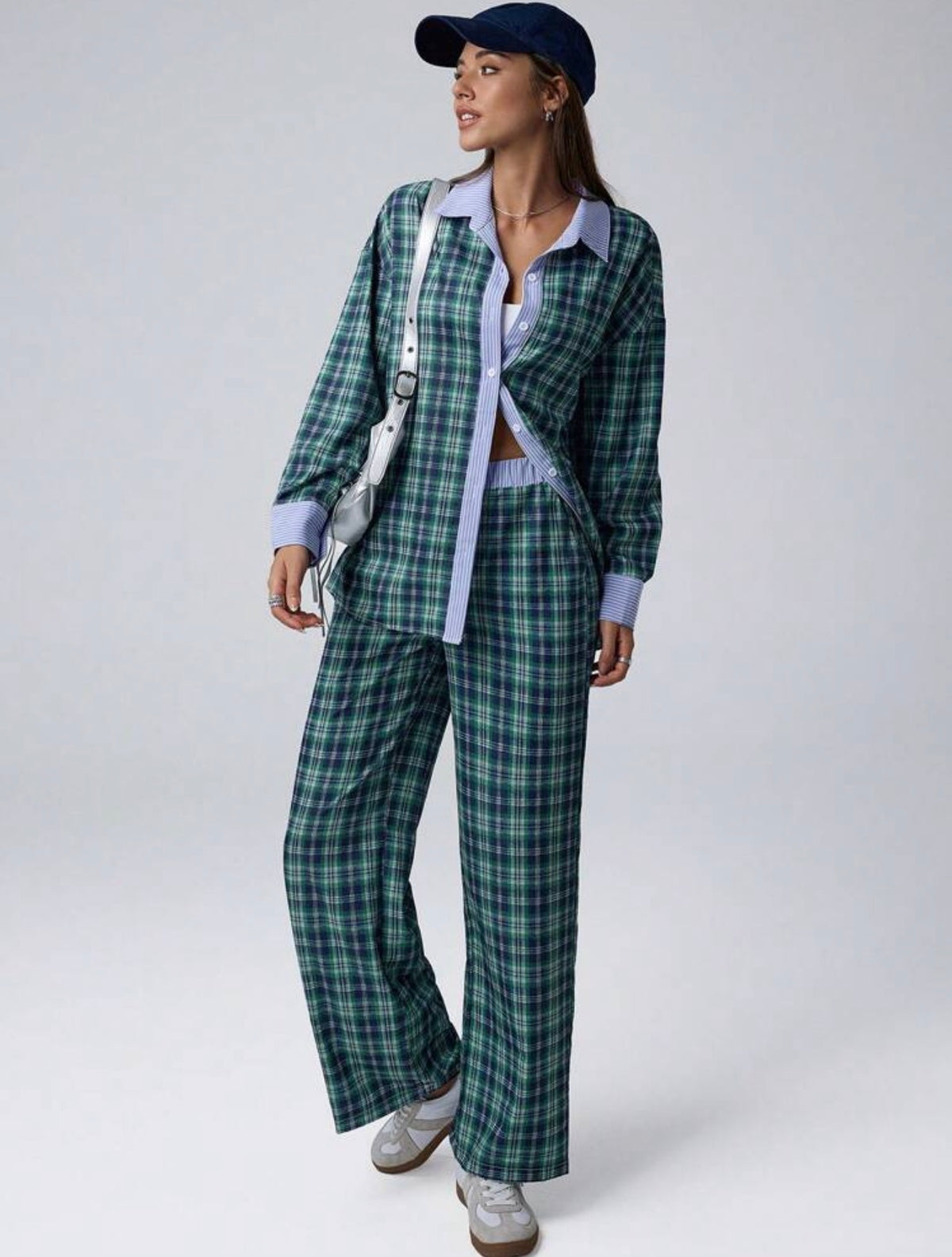 The Ivy League Plaid Two-Piece Set.