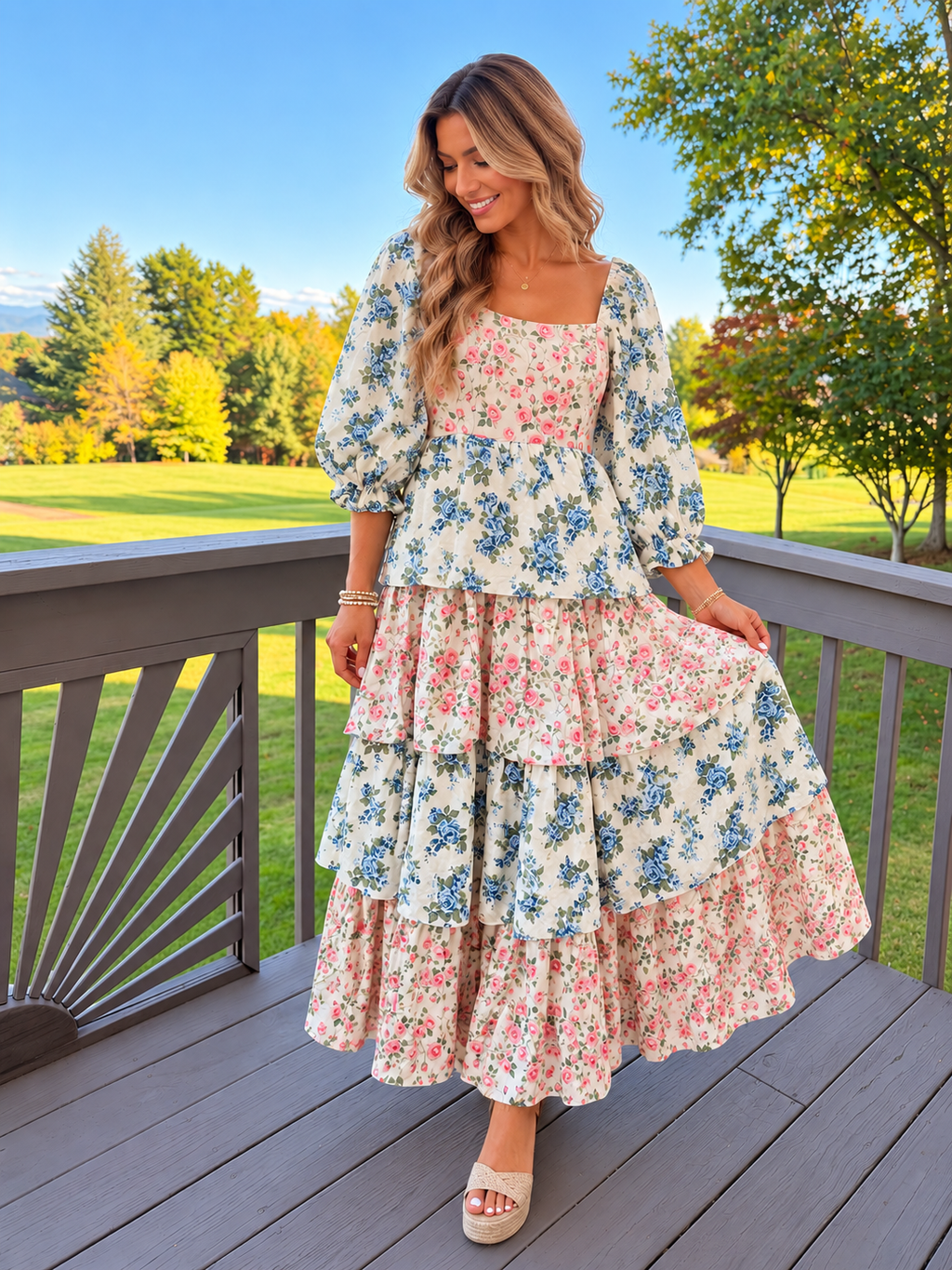 The Garden Party Maxi Dress