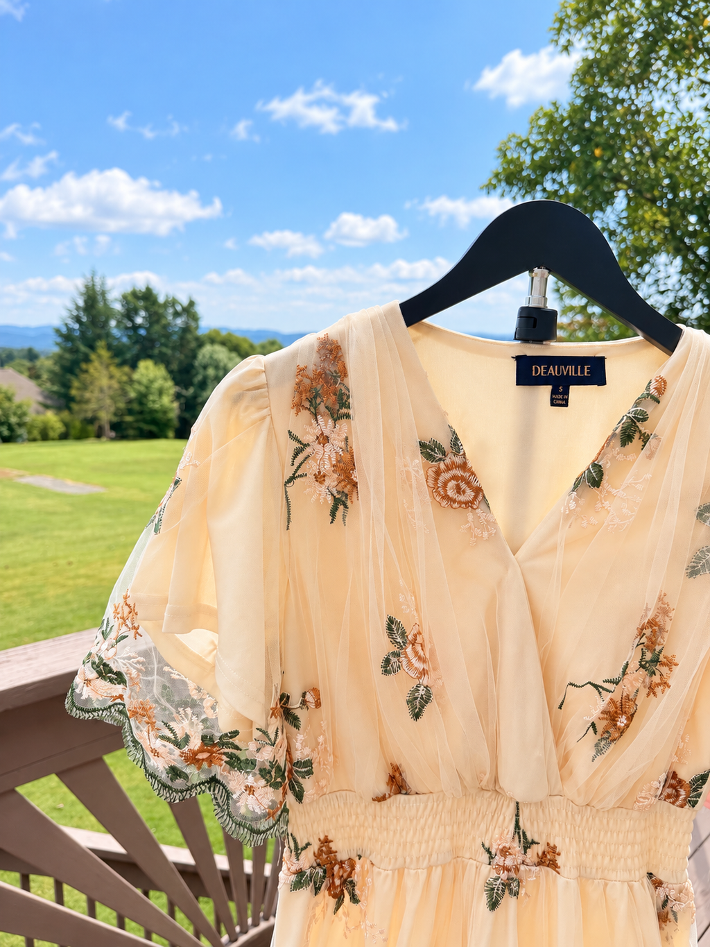 The Ever After Embroidered Dress | Deauville