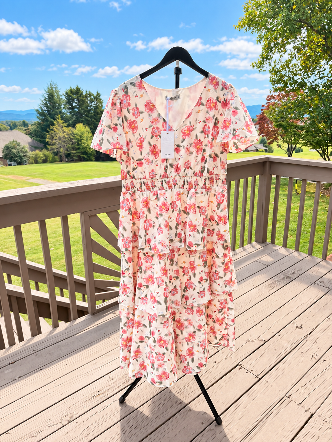 Pretty in Petals Floral Midi Dress – Grace Karin | Size 2X