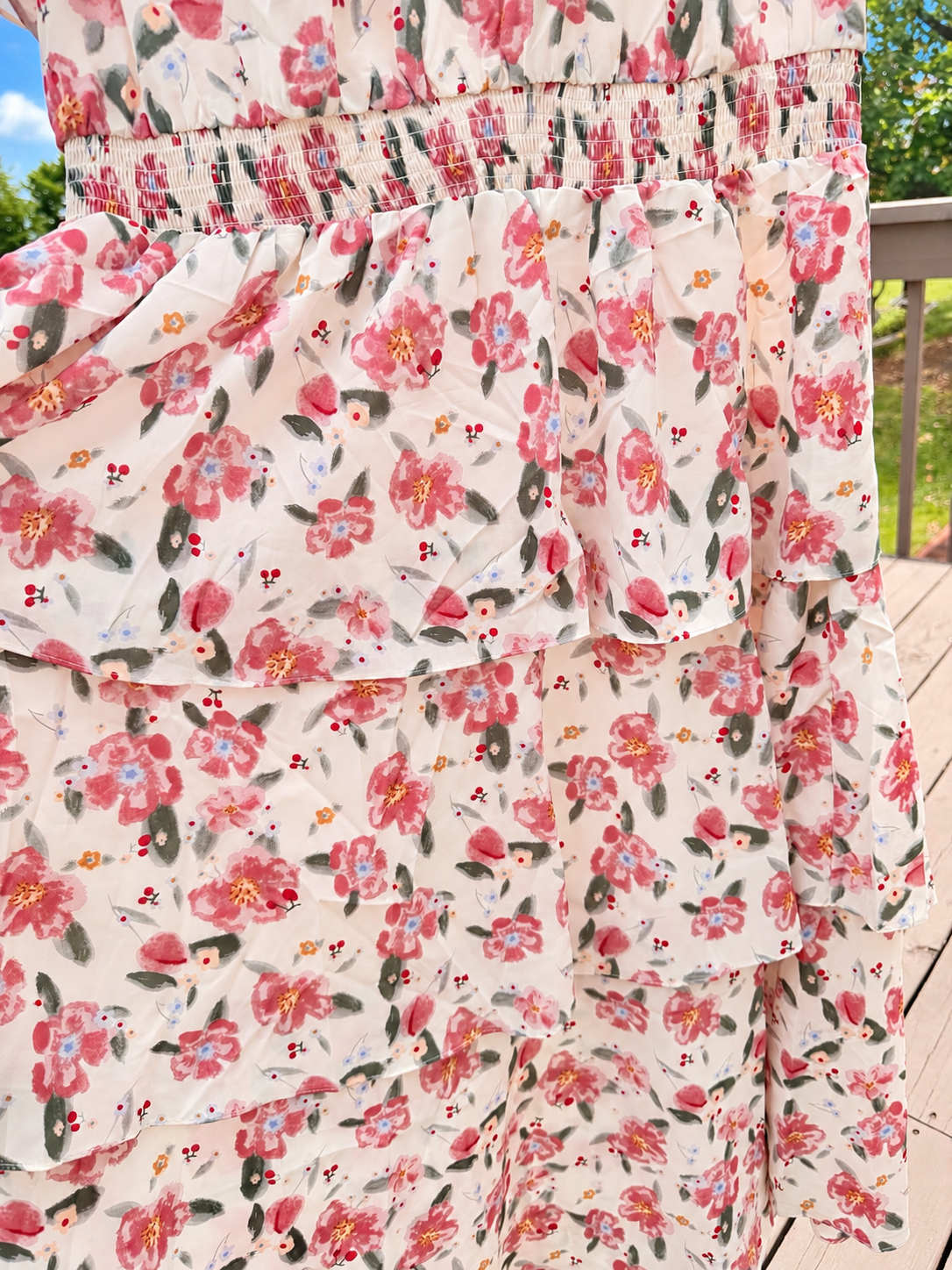 Pretty in Petals Floral Midi Dress – Grace Karin | Size 2X