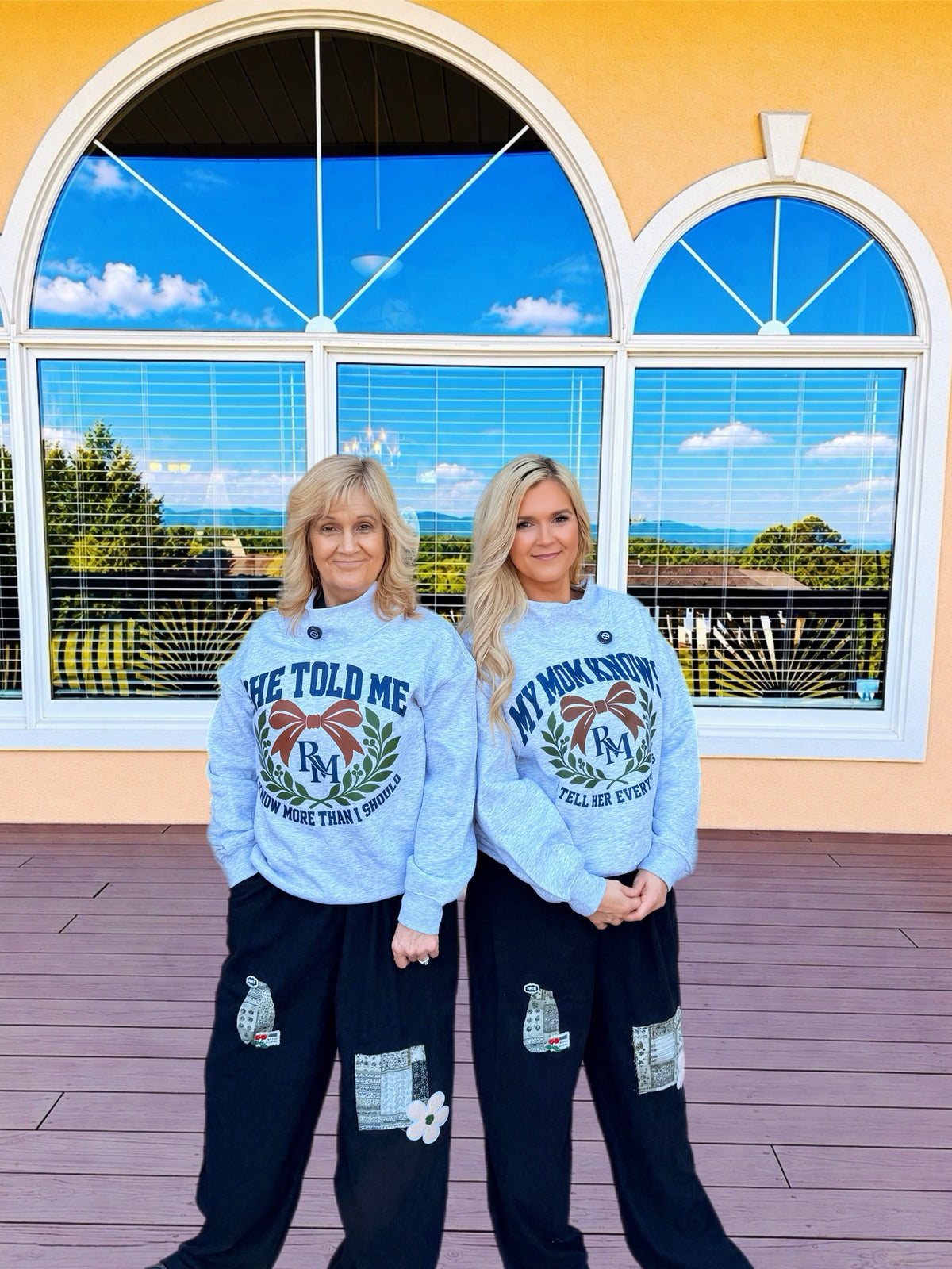 PRE-ORDER | She Told Me Mockneck Pullover