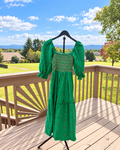 Emerald Daisy Days Dress