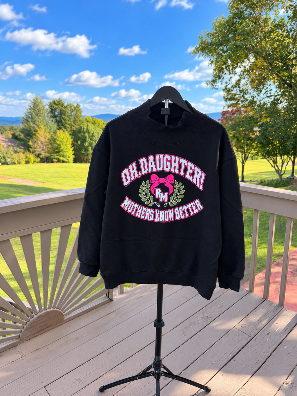 PRE-ORDER | Oh, Daughter! Mockneck Pullover