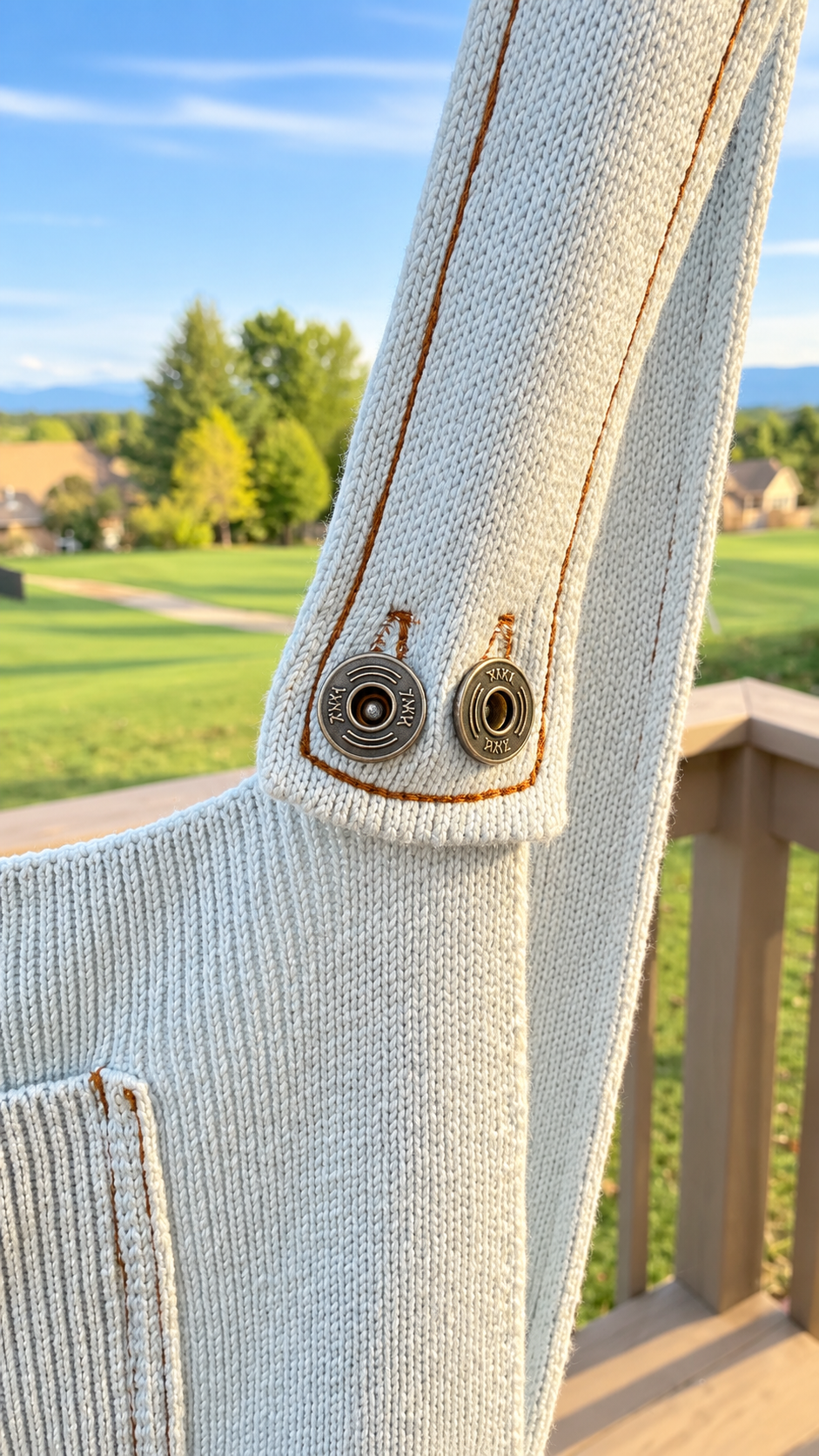 Zara Blue Skies Knit Pinafore Dress