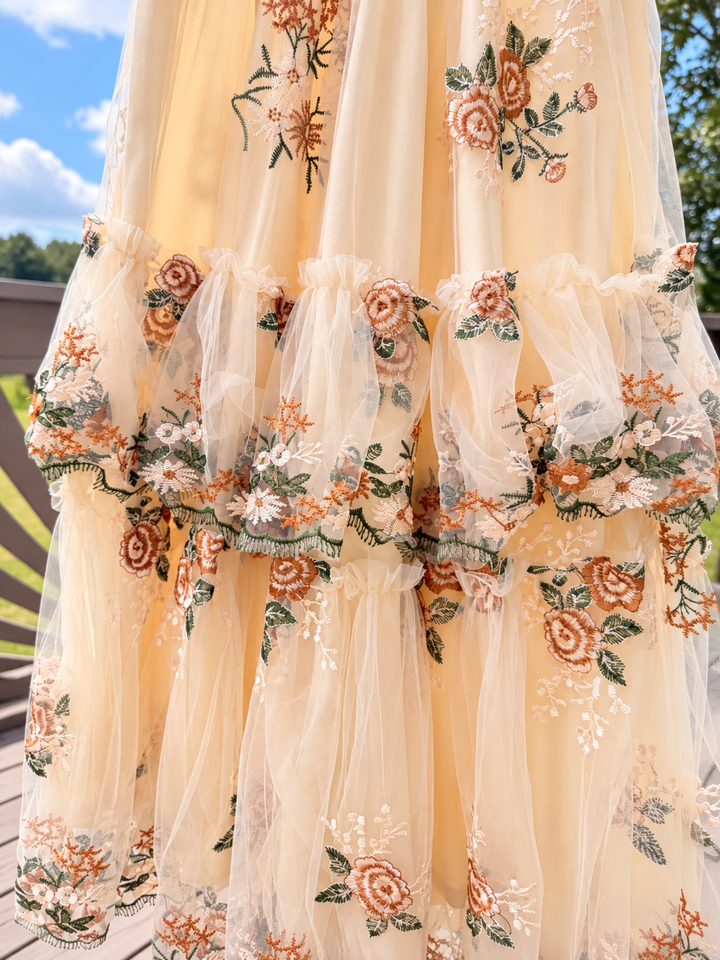 The Ever After Embroidered Dress | Deauville