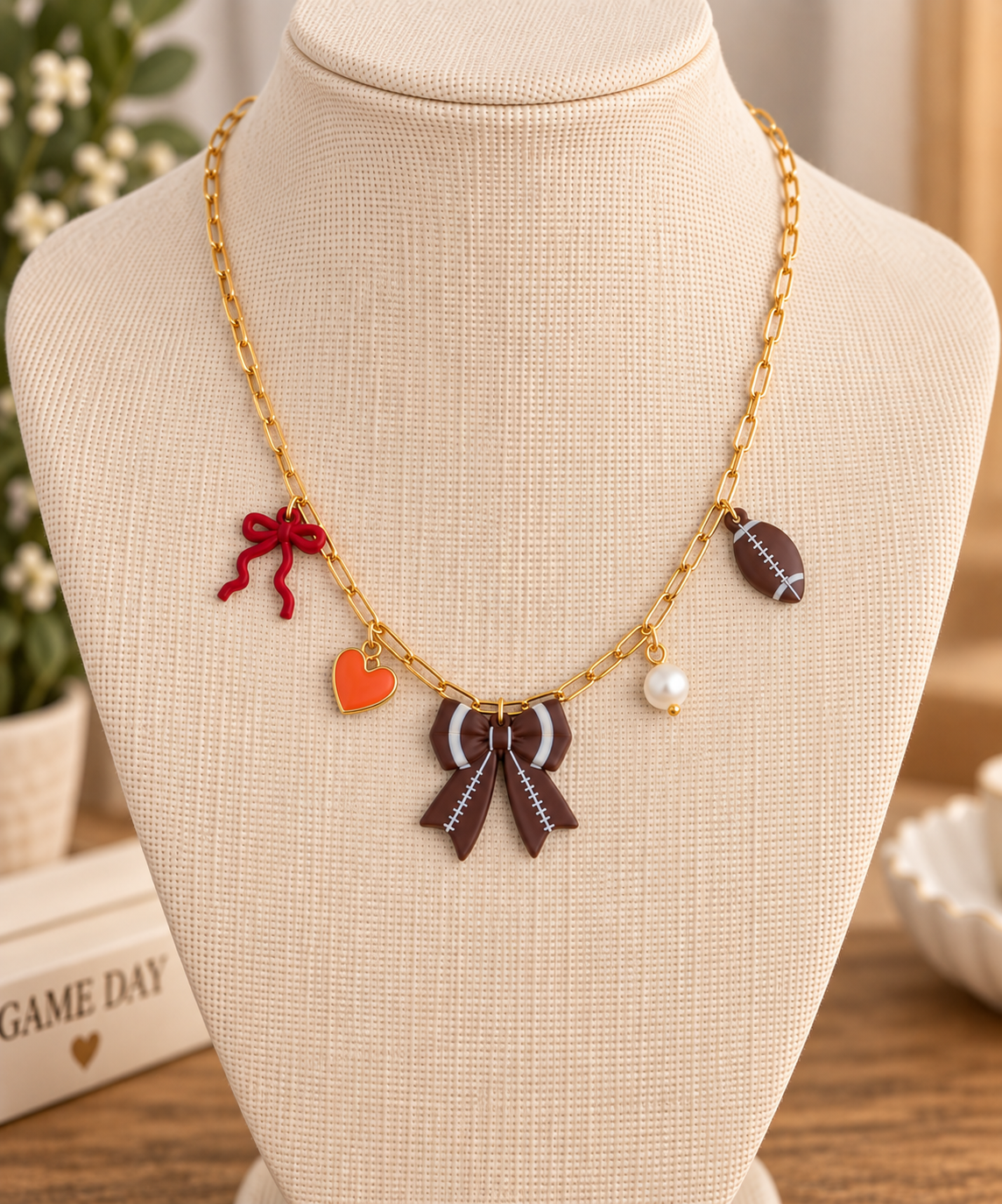 Game Day Charm Necklace