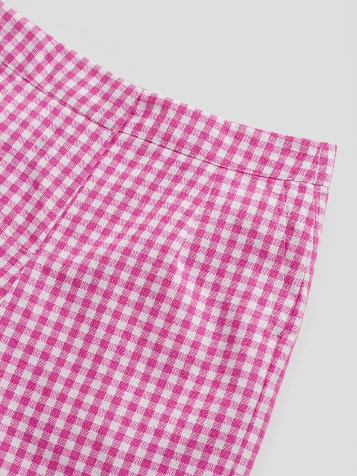Pretty in Pink Gingham Set