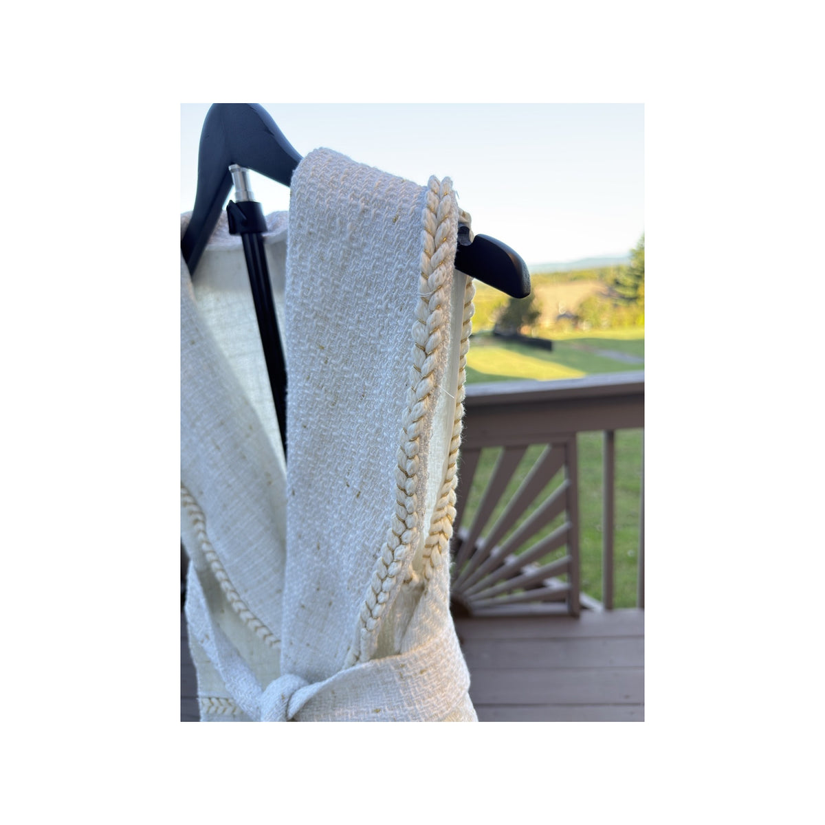 The Ivory & Gold Belted Vest ✨