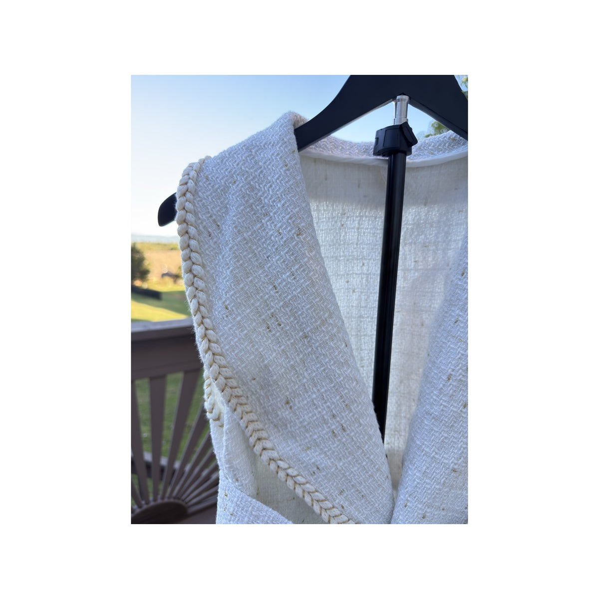 The Ivory & Gold Belted Vest ✨